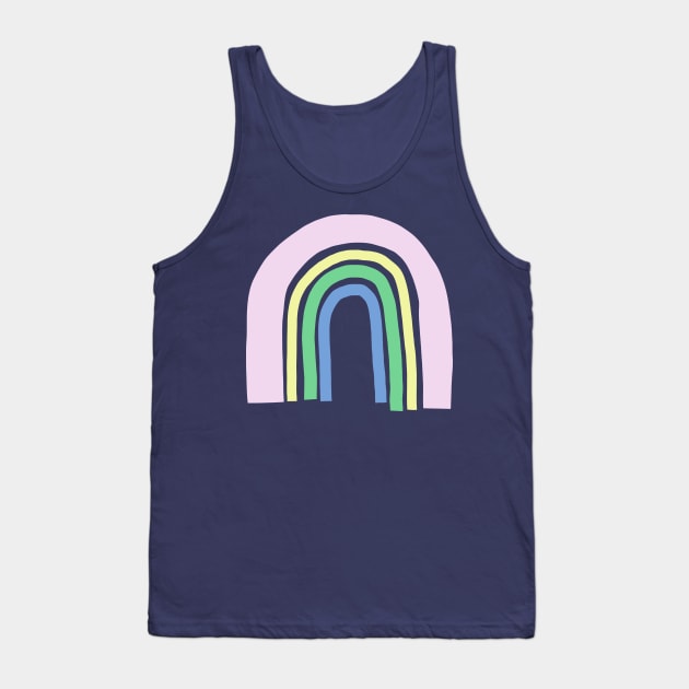 Big Bold Rainbow Tank Top by Rebelform